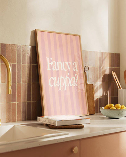 Fancy a Cuppa Print - Alfresco Prints