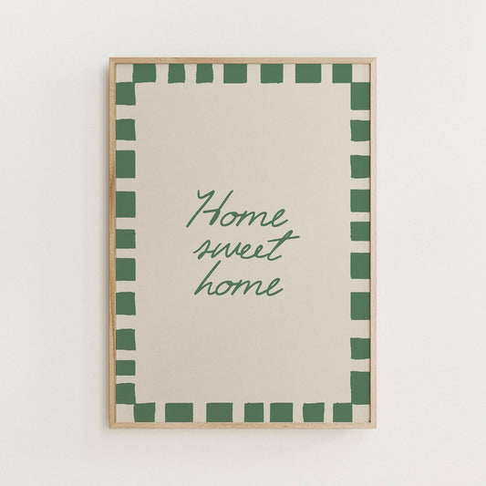 Home Sweet Home Print - Alfresco Prints