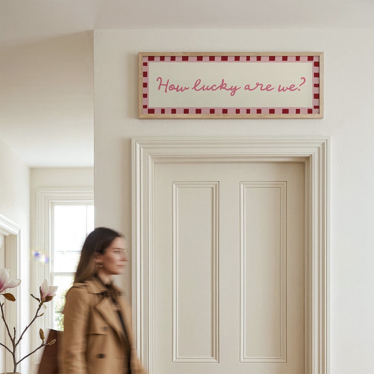 How Lucky Are We? Print Wall Art - Alfresco Prints