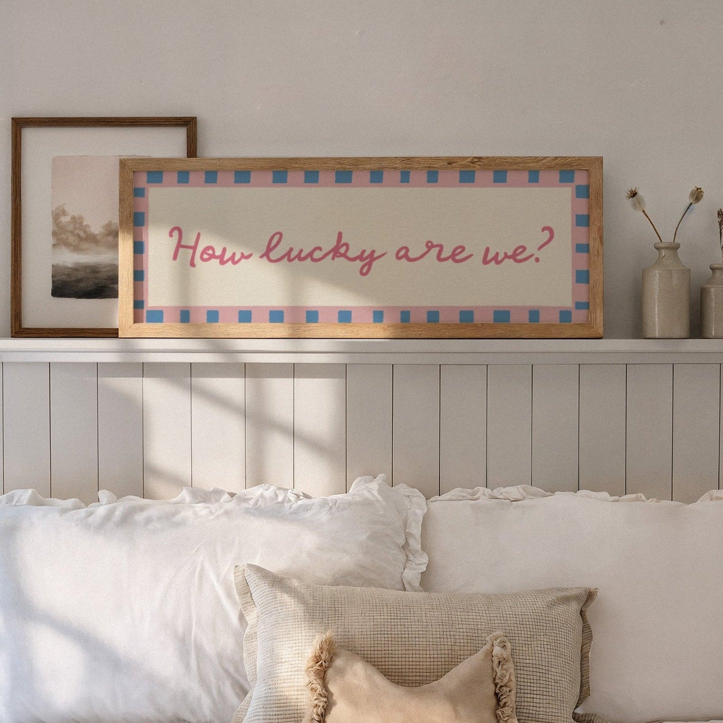 How Lucky Are We? Print Wall Art - Alfresco Prints