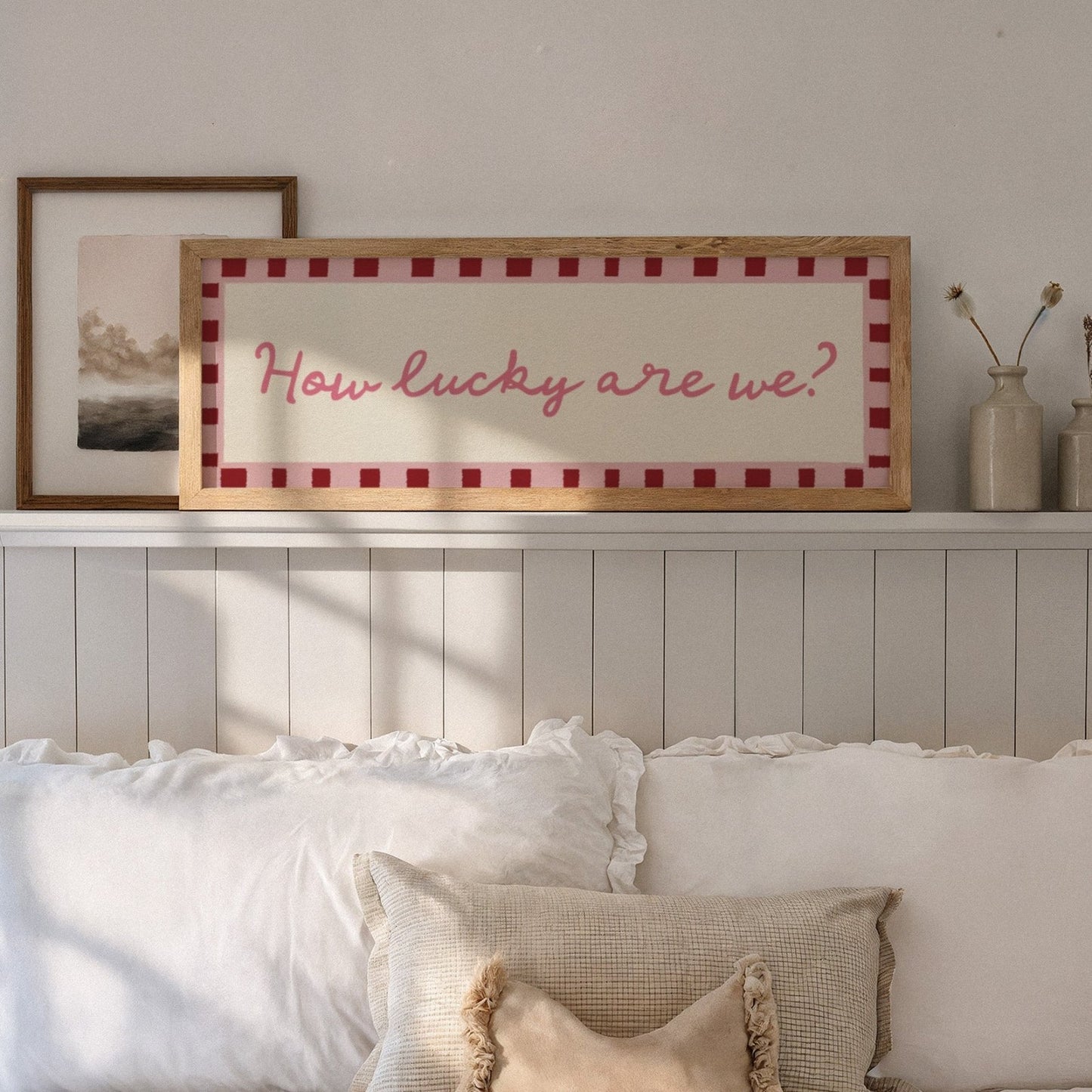 How Lucky Are We? Print Wall Art - Alfresco Prints