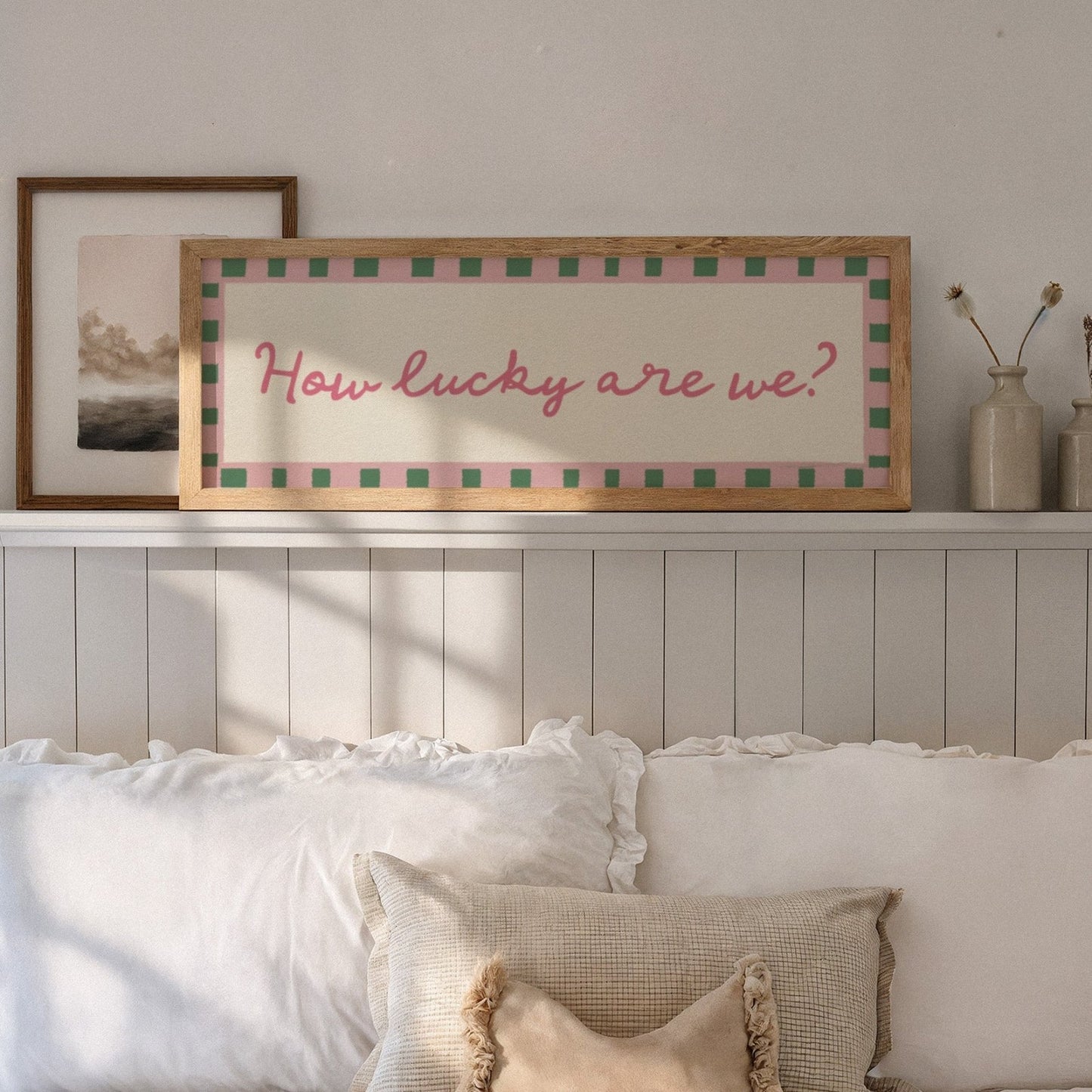 How Lucky Are We? Print Wall Art - Alfresco Prints