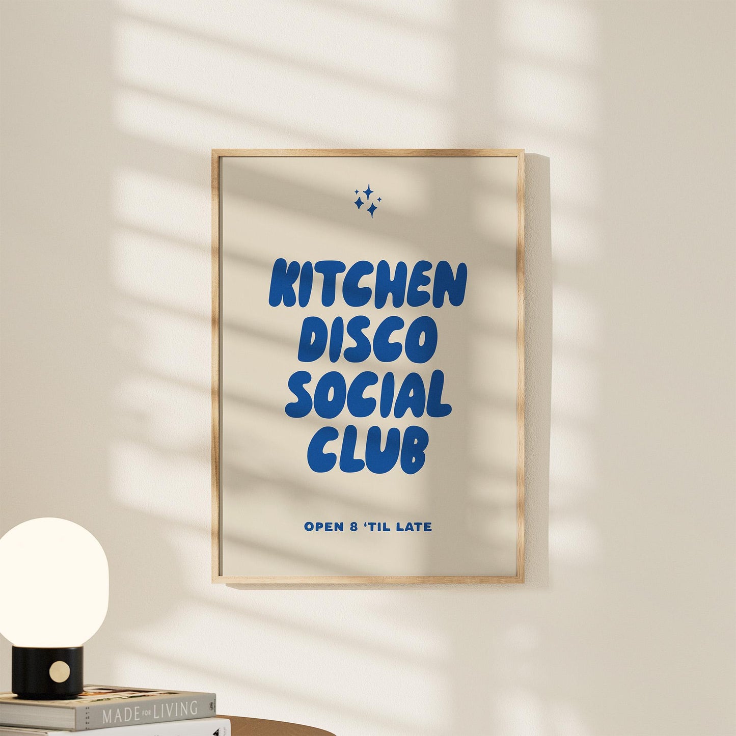 Kitchen Disco Social Club Print