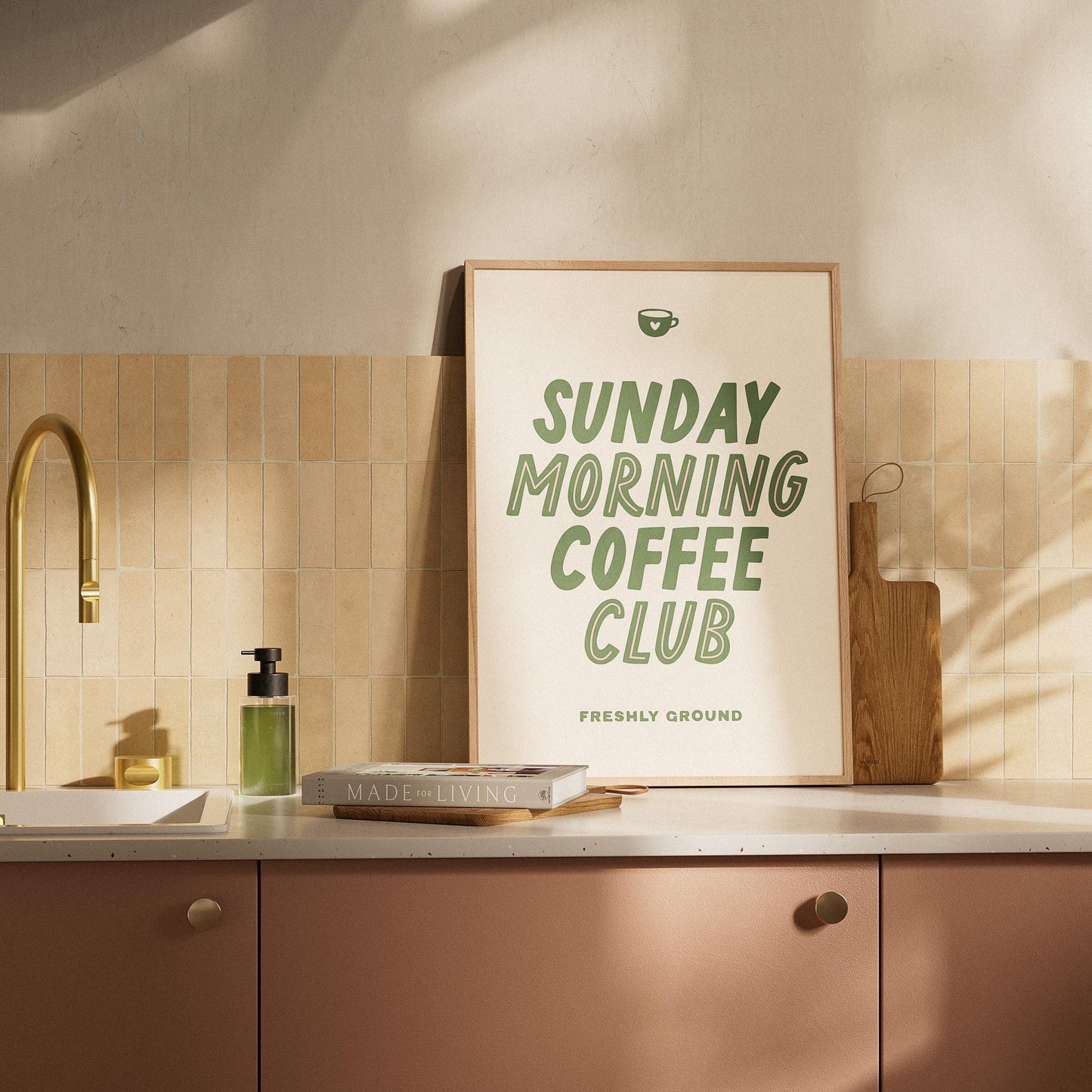 Sunday Morning Coffee Print