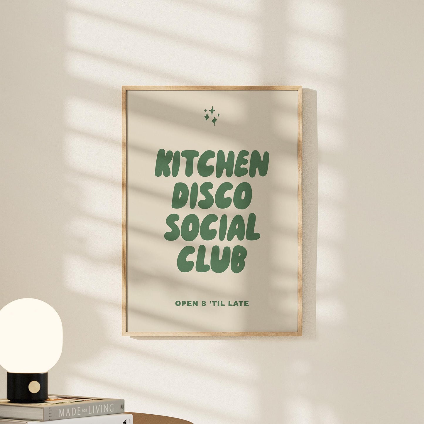 Kitchen Disco Social Club Print