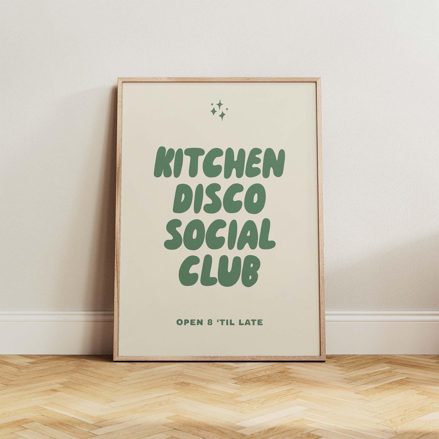 Kitchen Disco Social Club Print