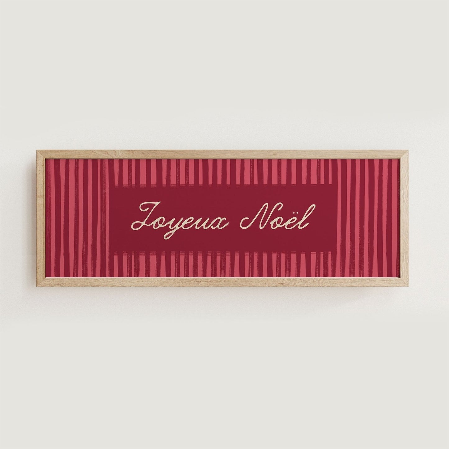 Joyeux Noël Vintage Christmas Print - Alfresco Prints