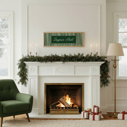 Joyeux Noël Vintage Christmas Print - Alfresco Prints