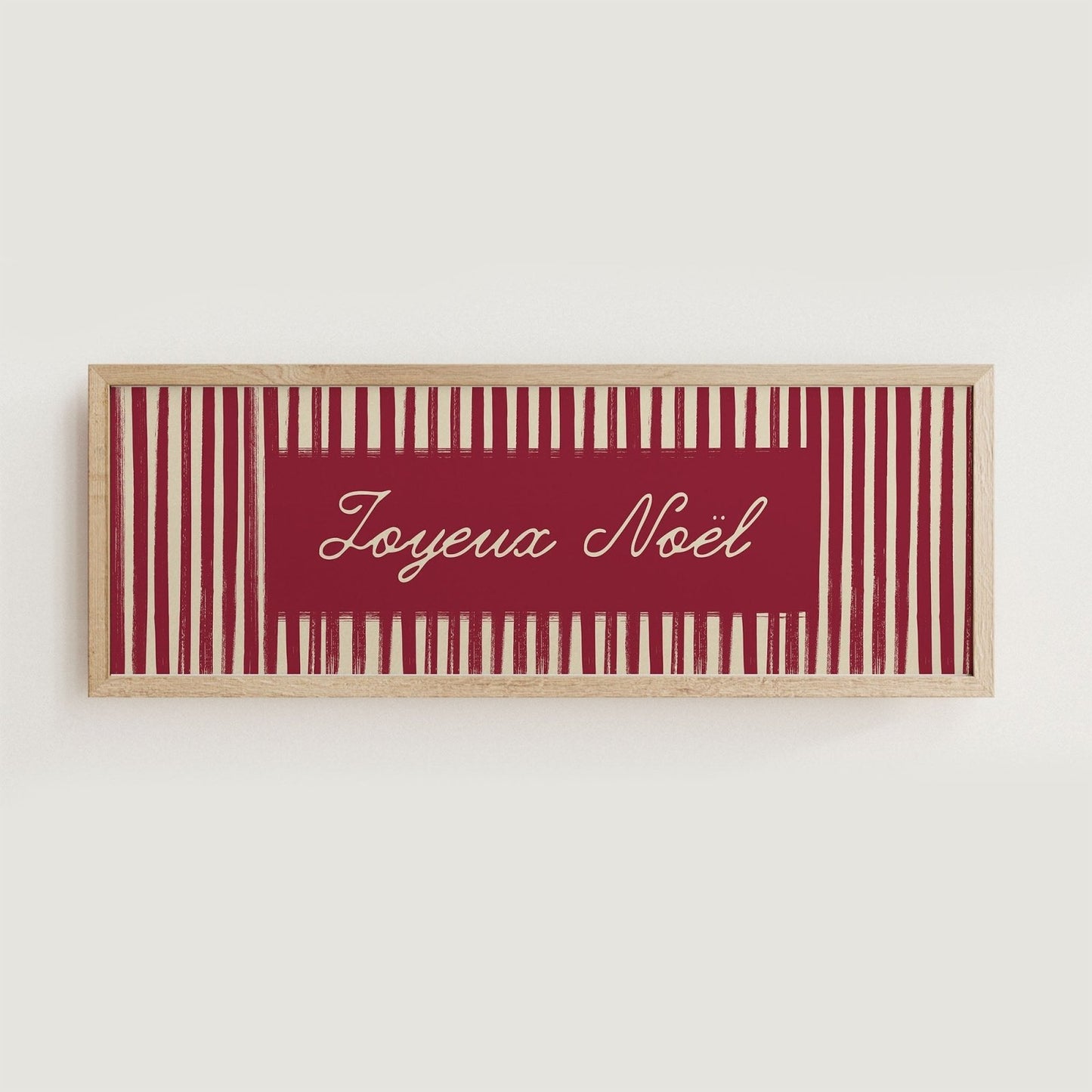 Joyeux Noël Vintage Christmas Print - Alfresco Prints