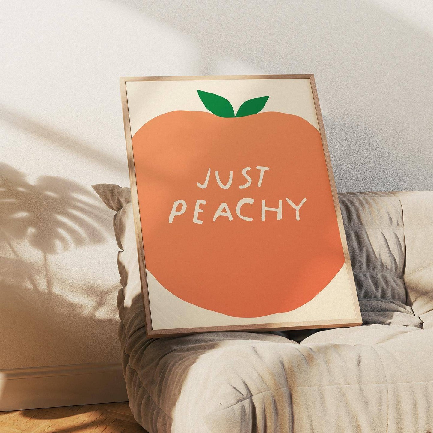 Just Peachy Print - Alfresco Prints