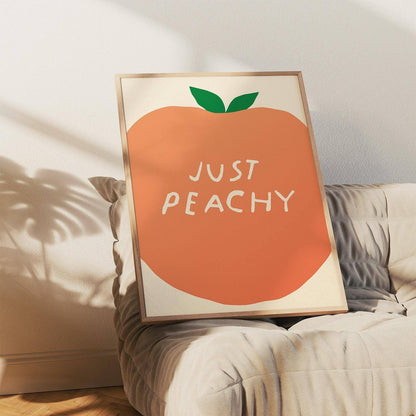 Just Peachy Print - Alfresco Prints
