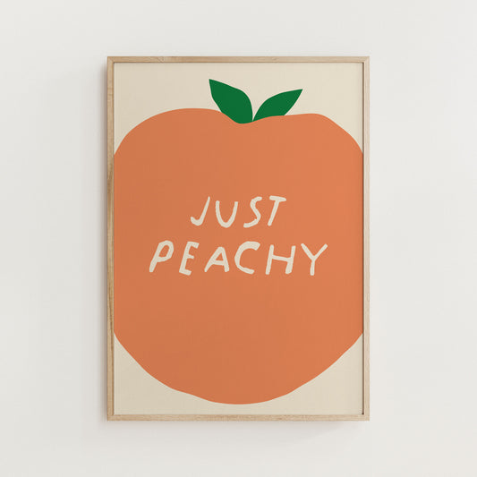 Just Peachy Print