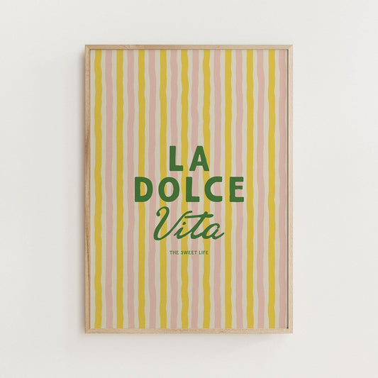 La Dolce Vita Italian Wall Art - Alfresco Prints
