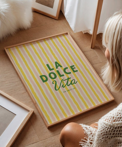 La Dolce Vita Italian Wall Art - Alfresco Prints