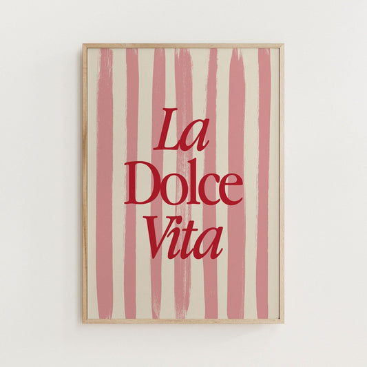 La Dolce Vita Print - Alfresco Prints