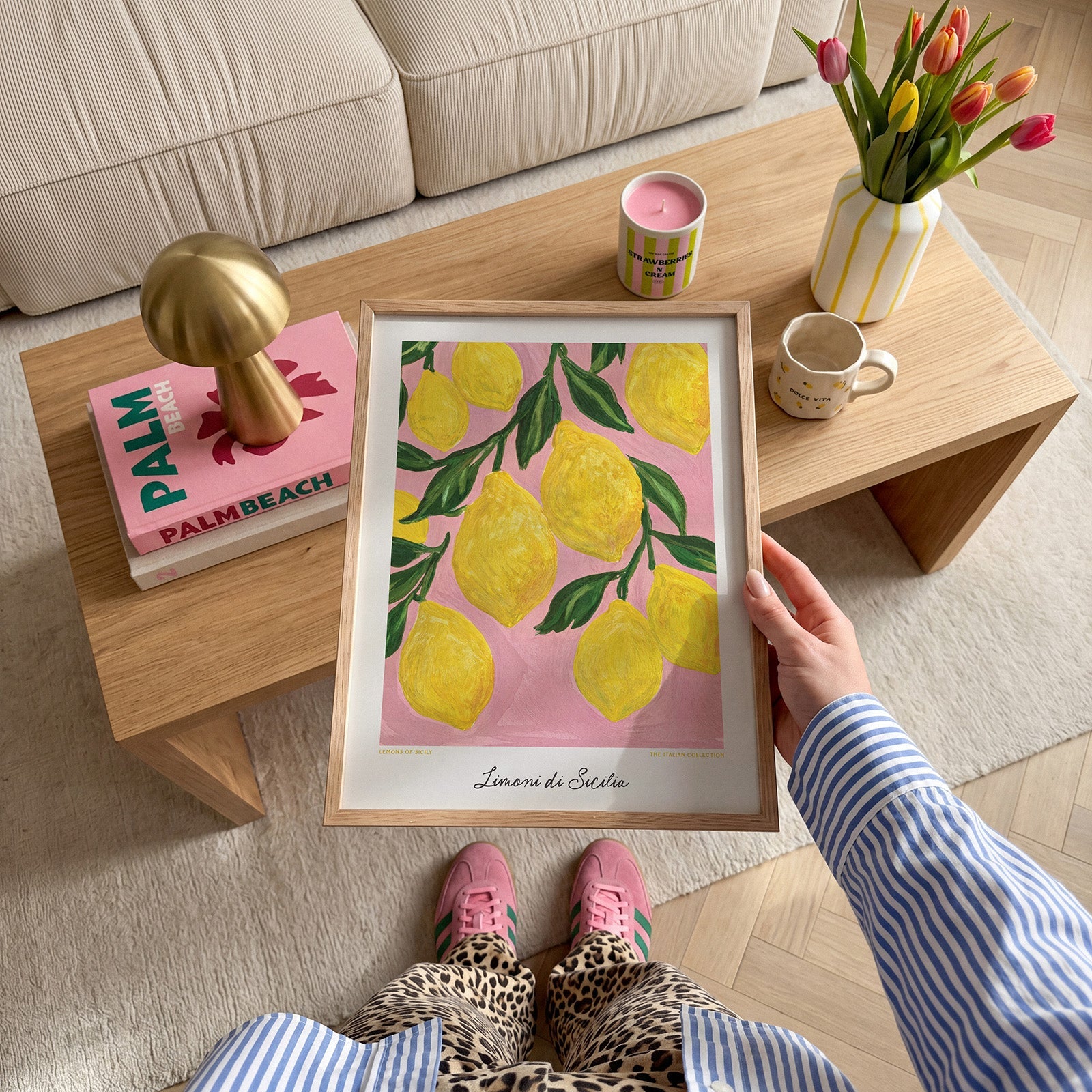 Lemons of Sicily Italian Wall Art - Alfresco Prints