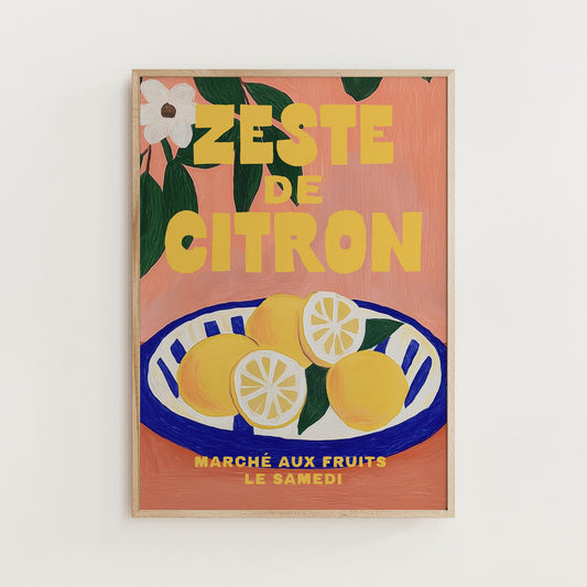 Zest de Citron Print
