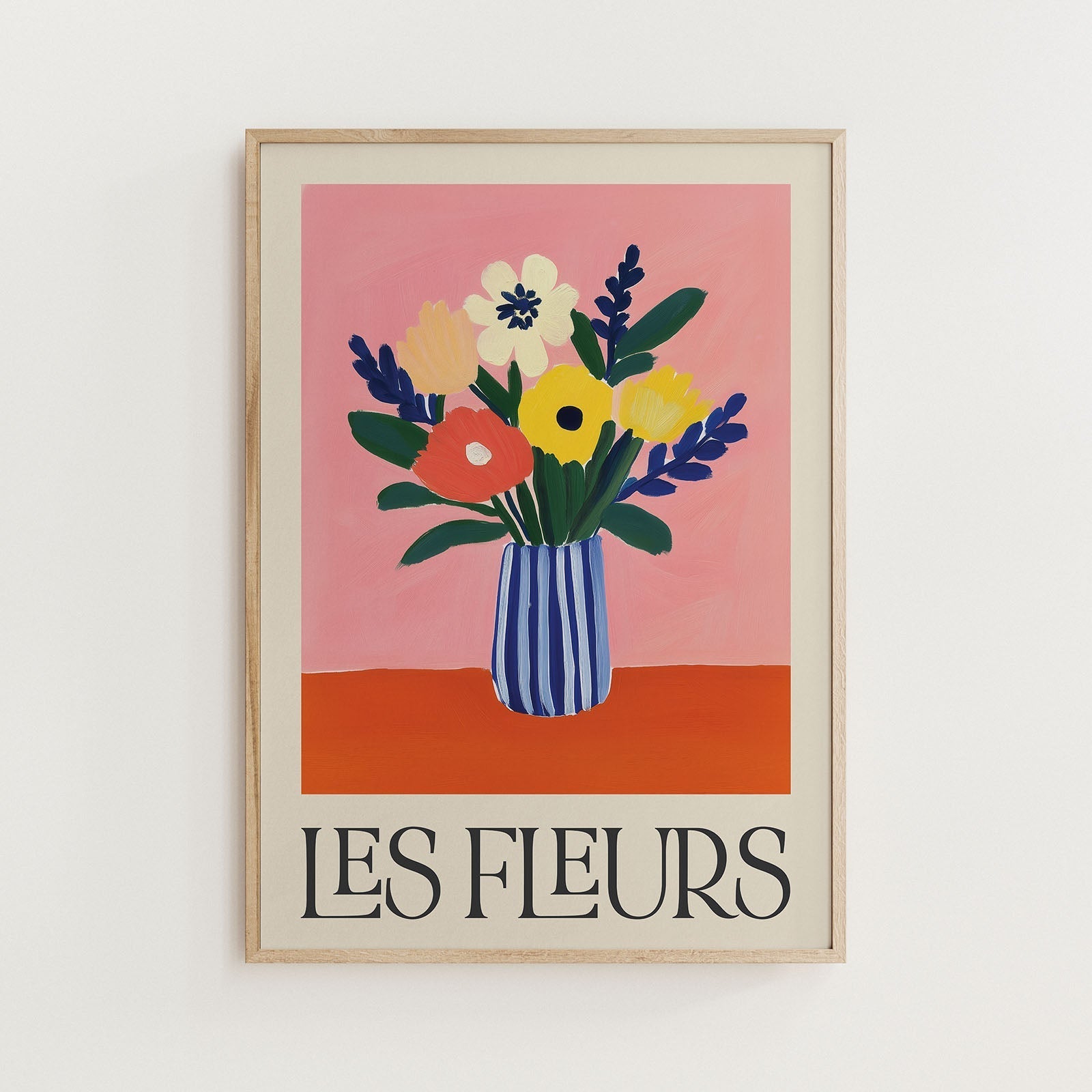 Les Fleurs Print - Alfresco Prints