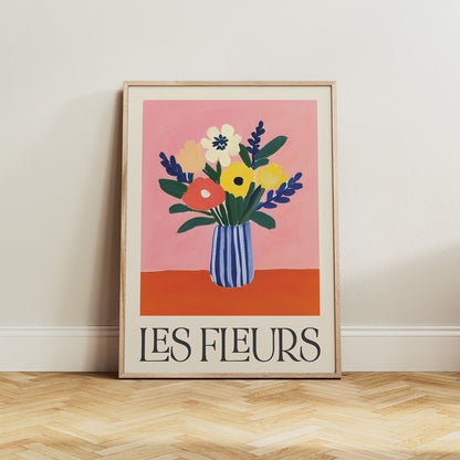 Les Fleurs Print - Alfresco Prints