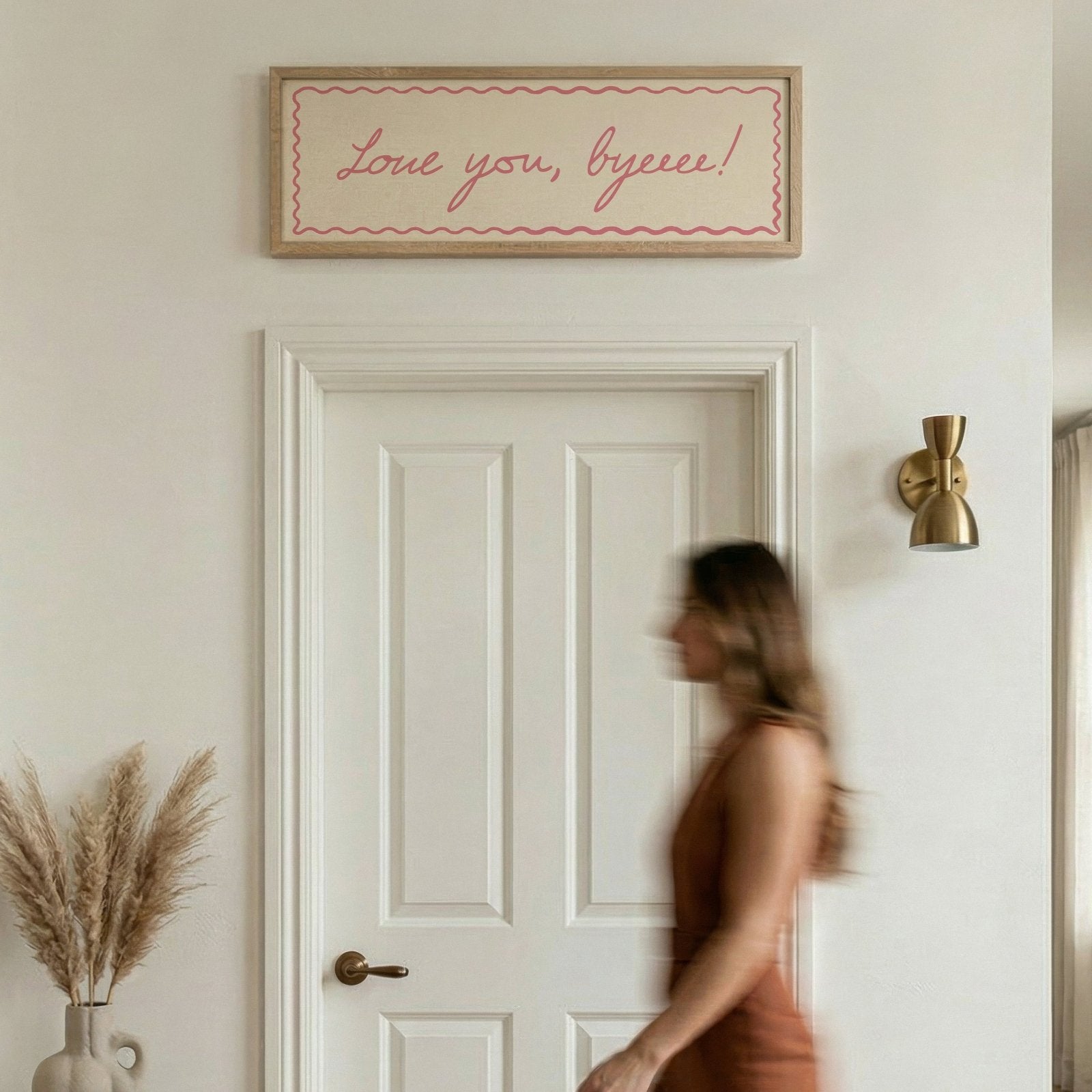 Love You, Byeeee! Hallway Print - Alfresco Prints