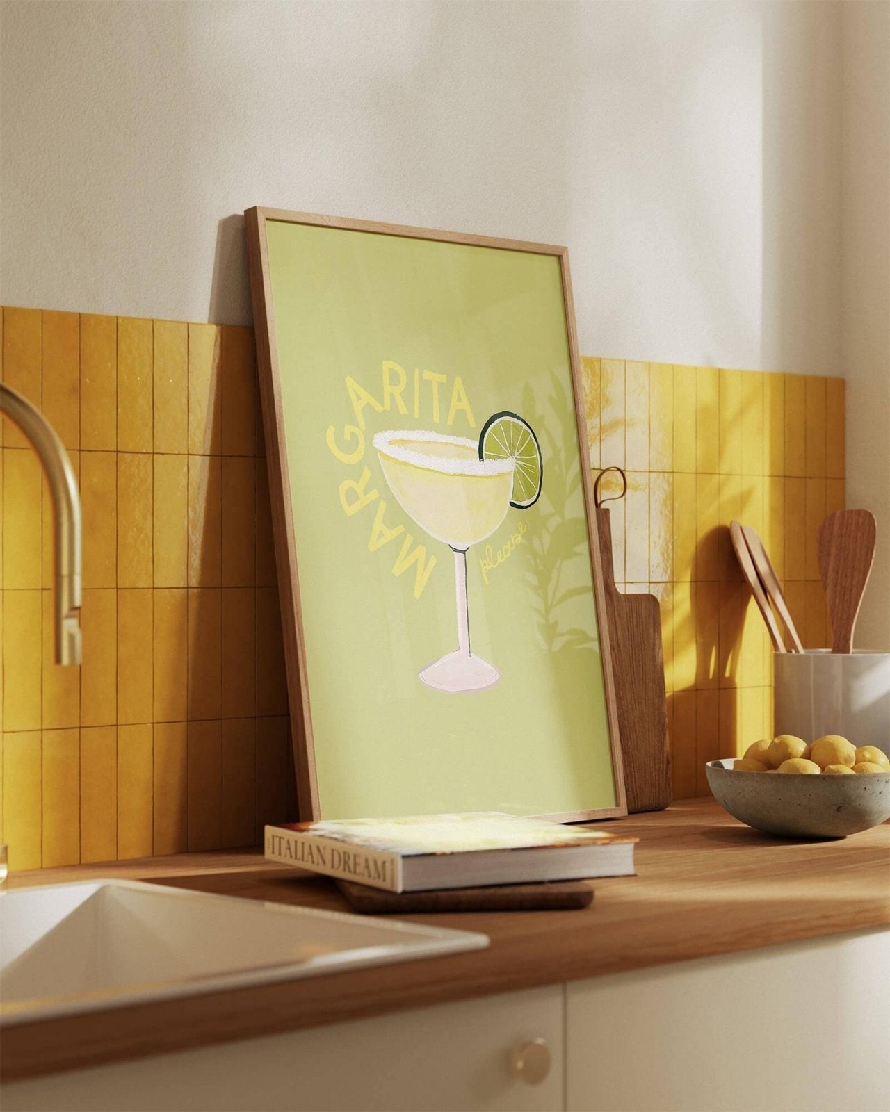 Margarita Please Cocktail Print - Alfresco Prints