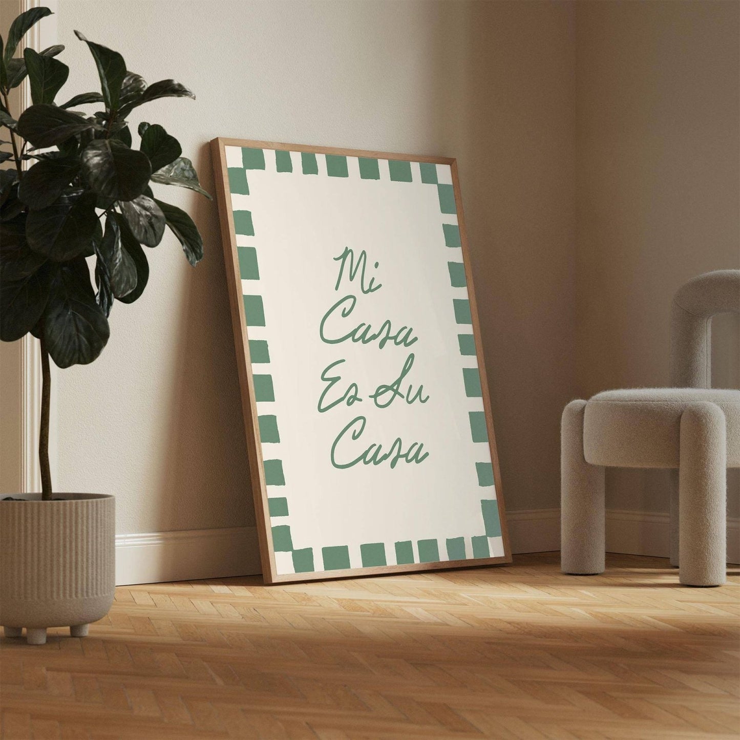 Mi Casa es Su Casa Print - Alfresco Prints