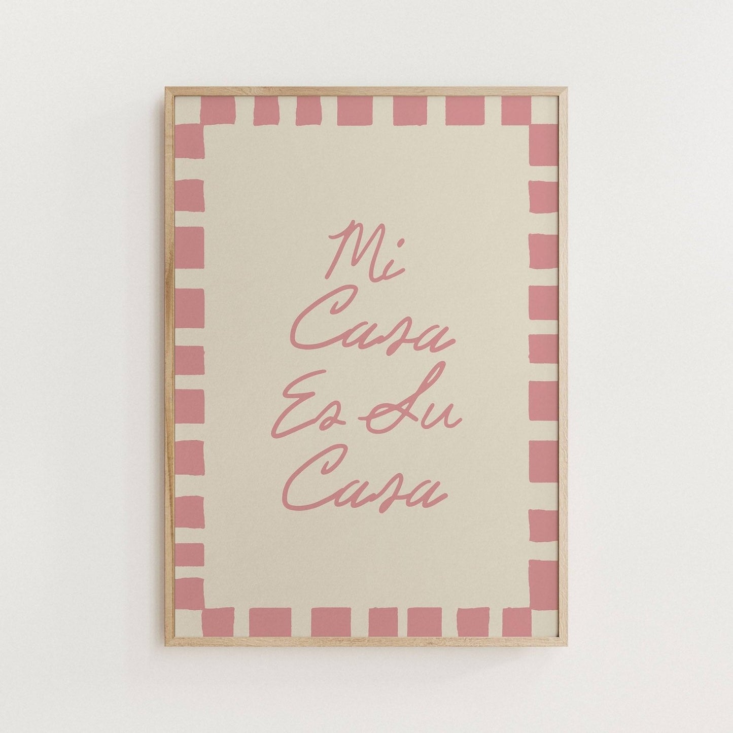 Mi Casa es Su Casa Print - Alfresco Prints