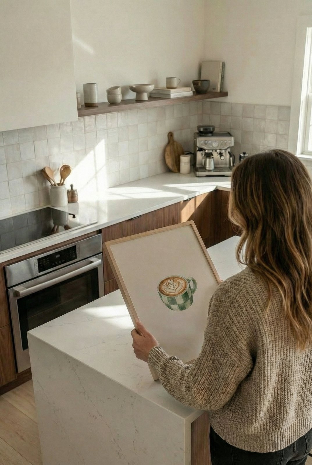 Minimal Coffee Mug Art Print - Alfresco Prints