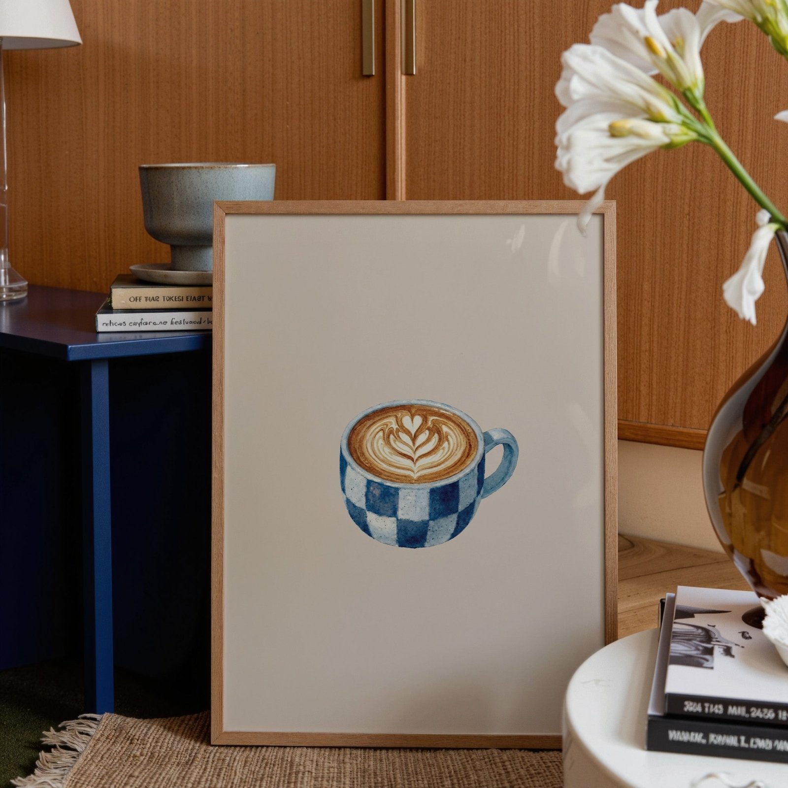 Minimal Coffee Mug Art Print - Alfresco Prints