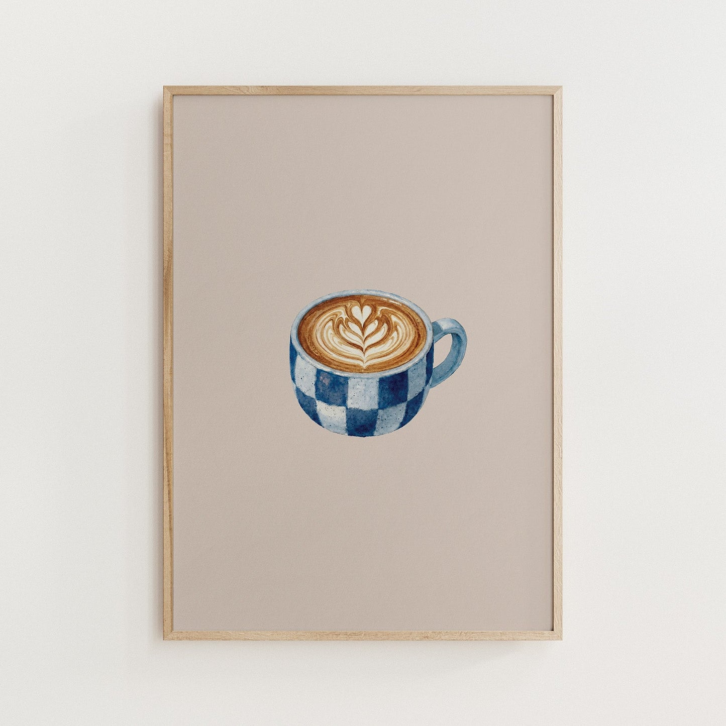 Minimal Coffee Mug Art Print - Alfresco Prints