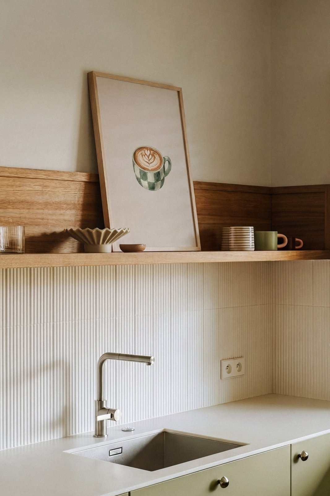 Minimal Coffee Mug Art Print - Alfresco Prints