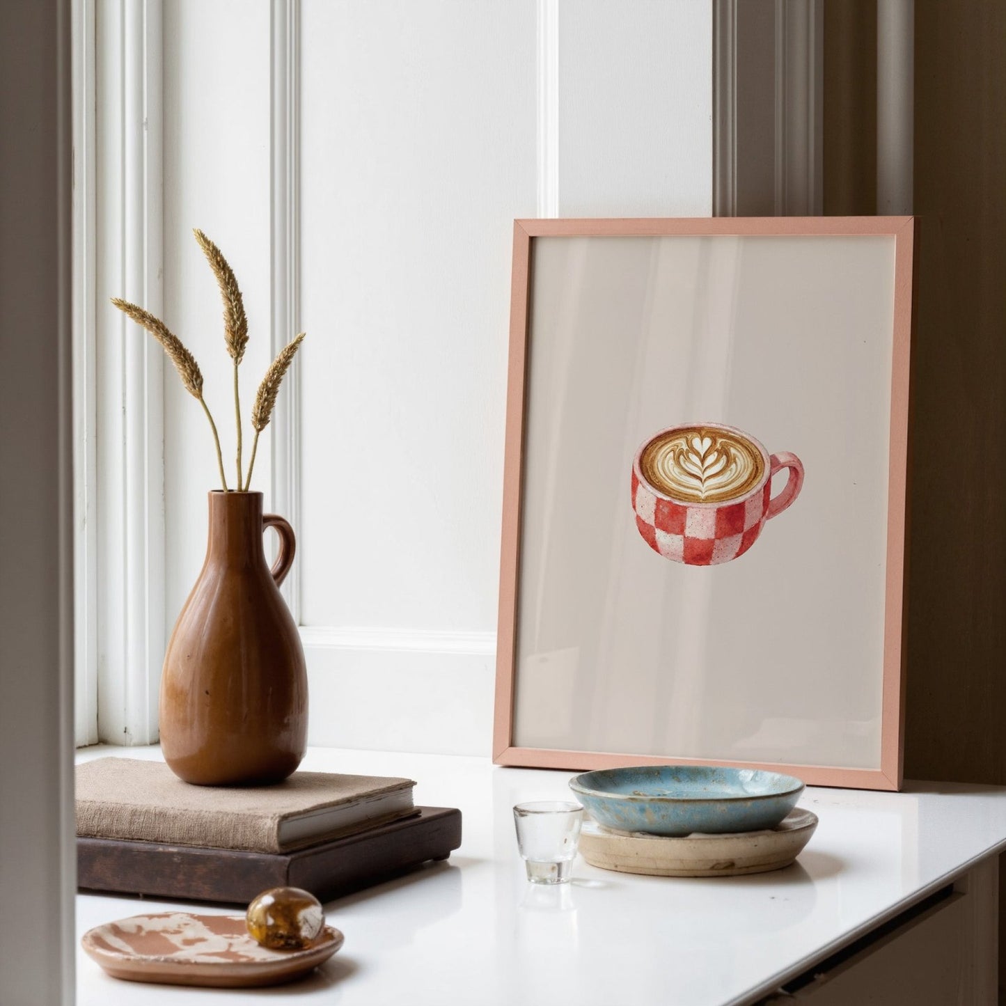 Minimal Coffee Mug Art Print - Alfresco Prints