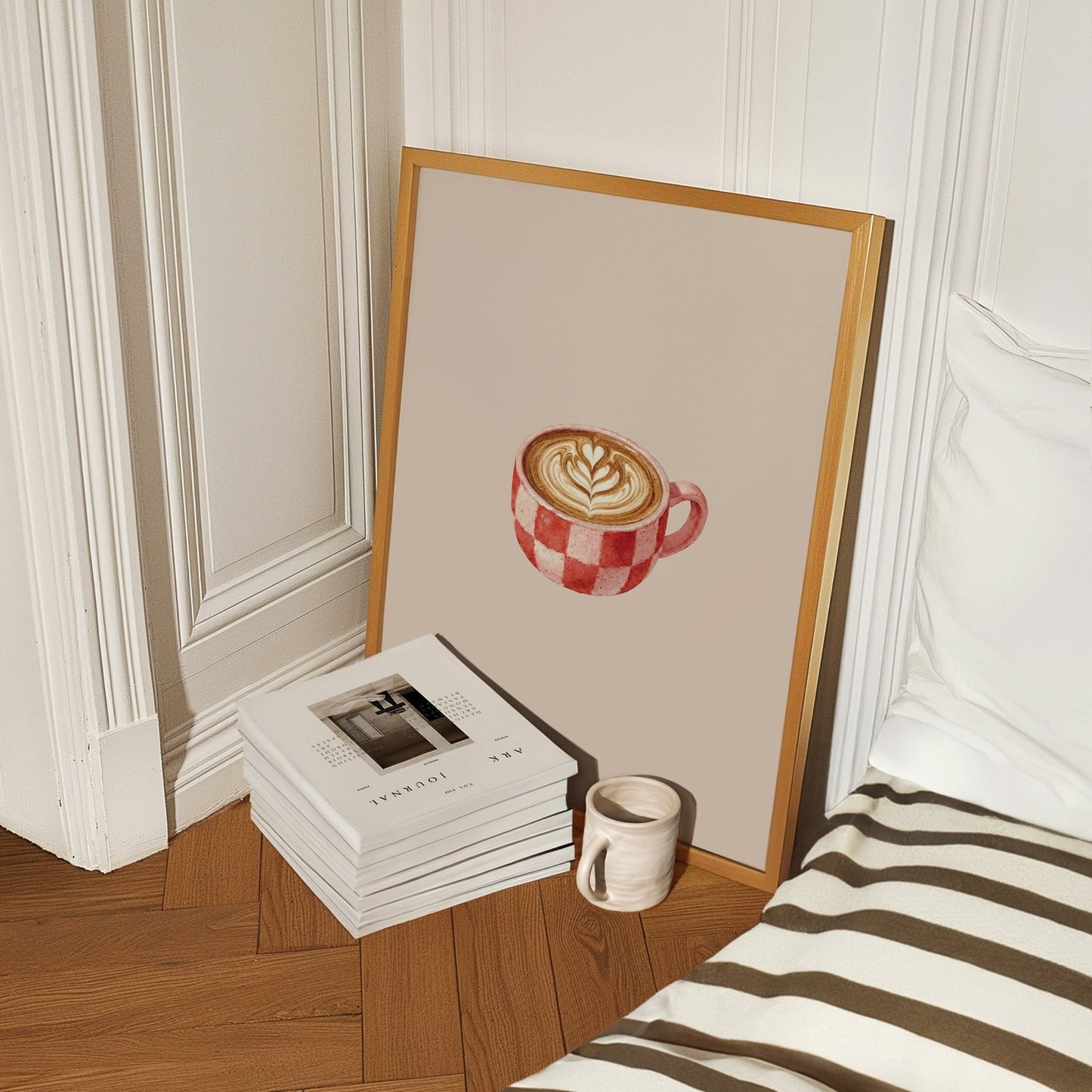 Minimal Coffee Mug Art Print - Alfresco Prints