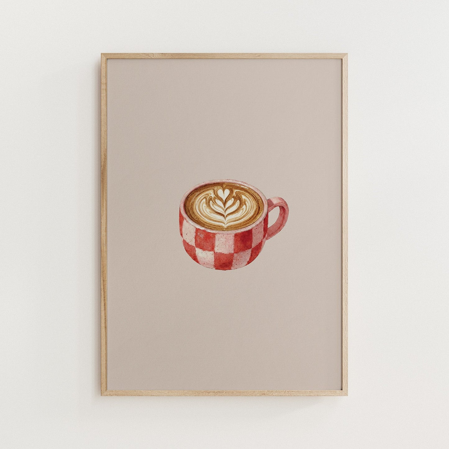 Minimal Coffee Mug Art Print - Alfresco Prints
