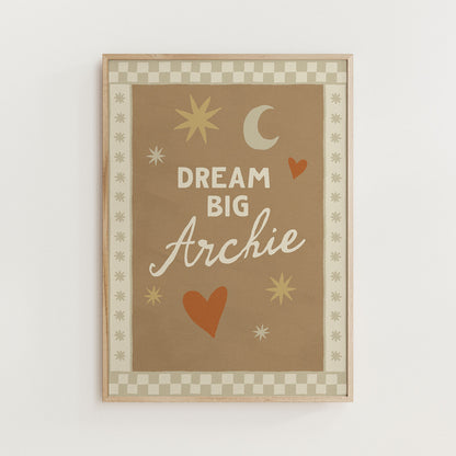Personalised Name Nursery Wall Art