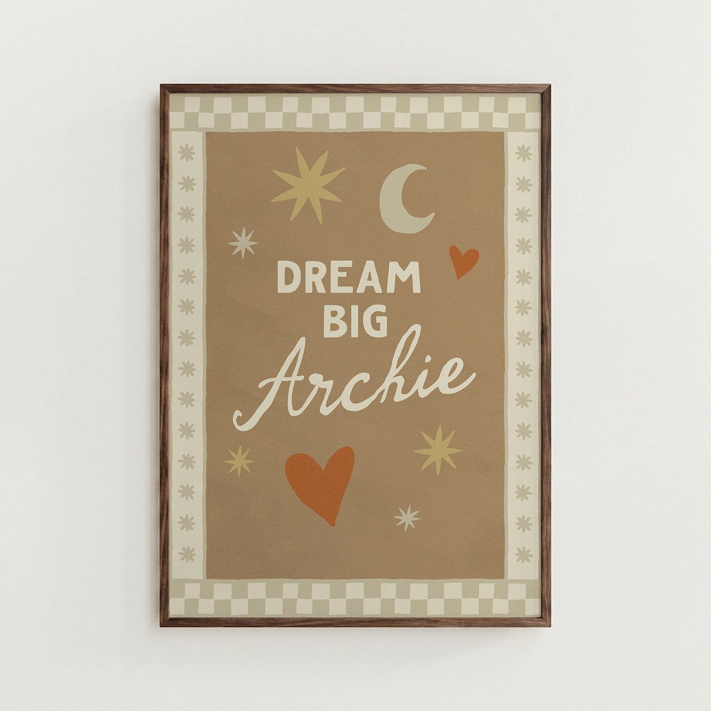Personalised Name Nursery Wall Art
