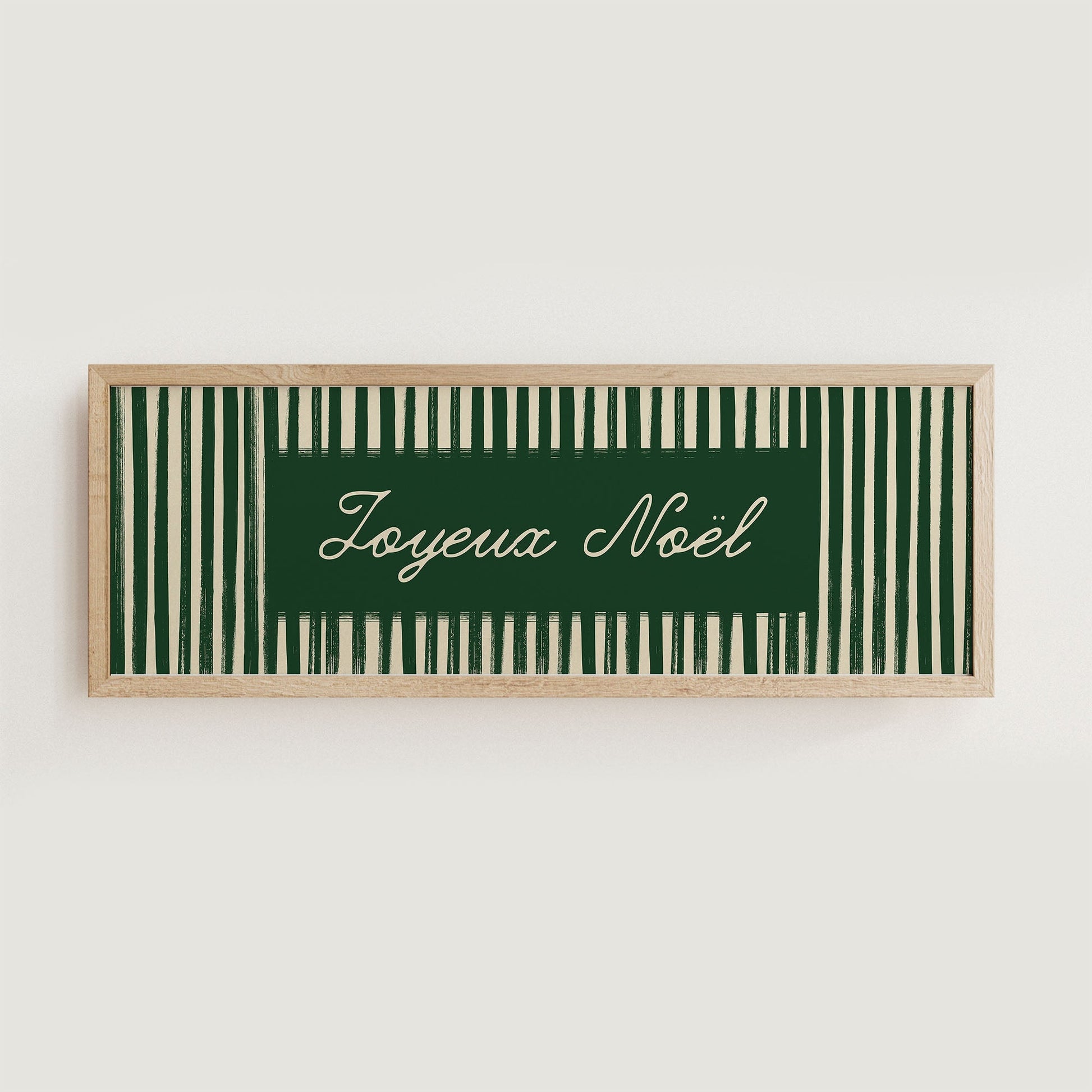 joyeux noël christmas print