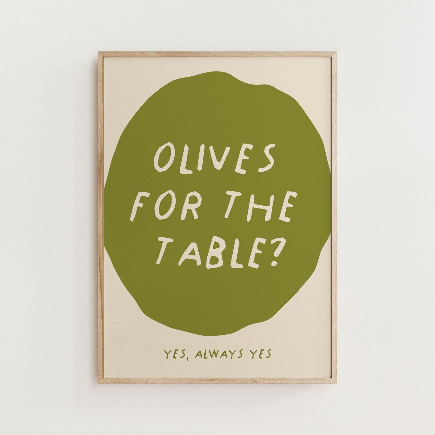 Olives Kitchen Print - Alfresco Prints