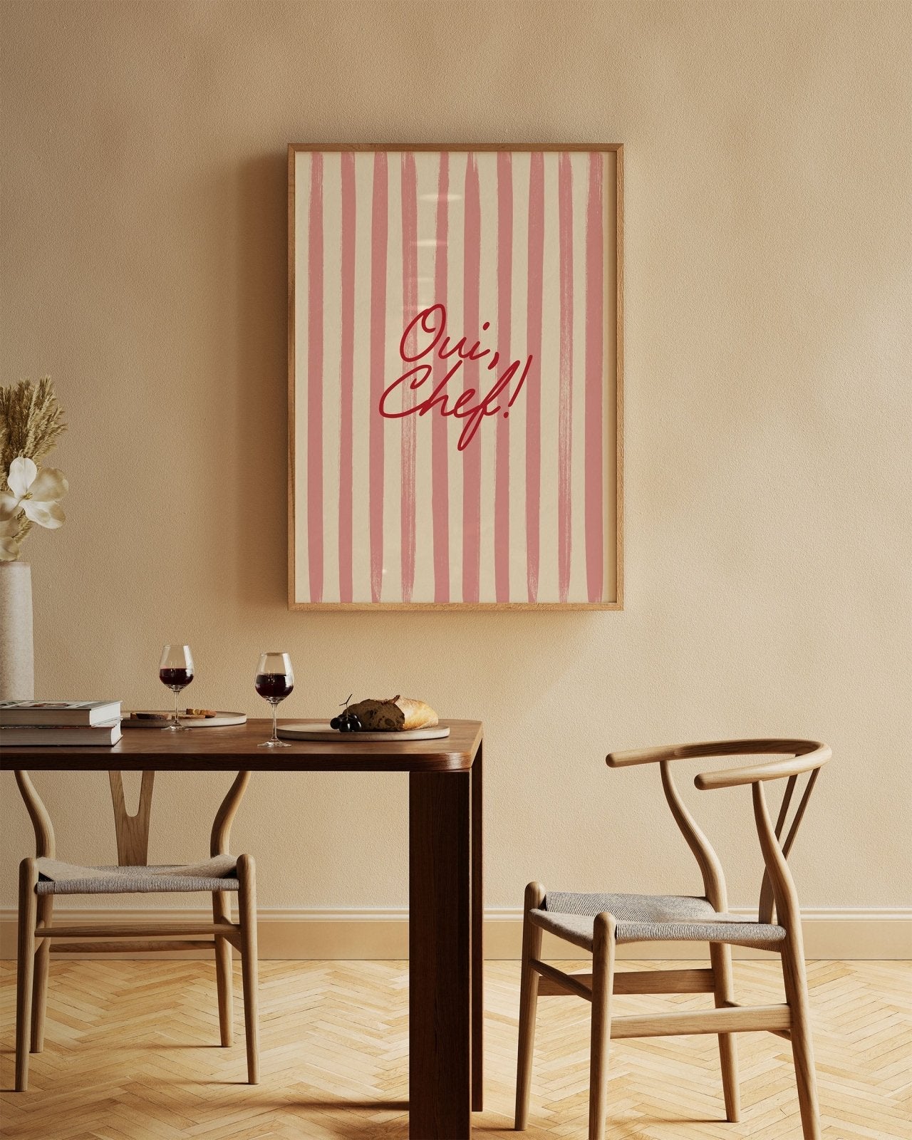 Oui, Chef! Yes Chef Kitchen Print - Alfresco Prints