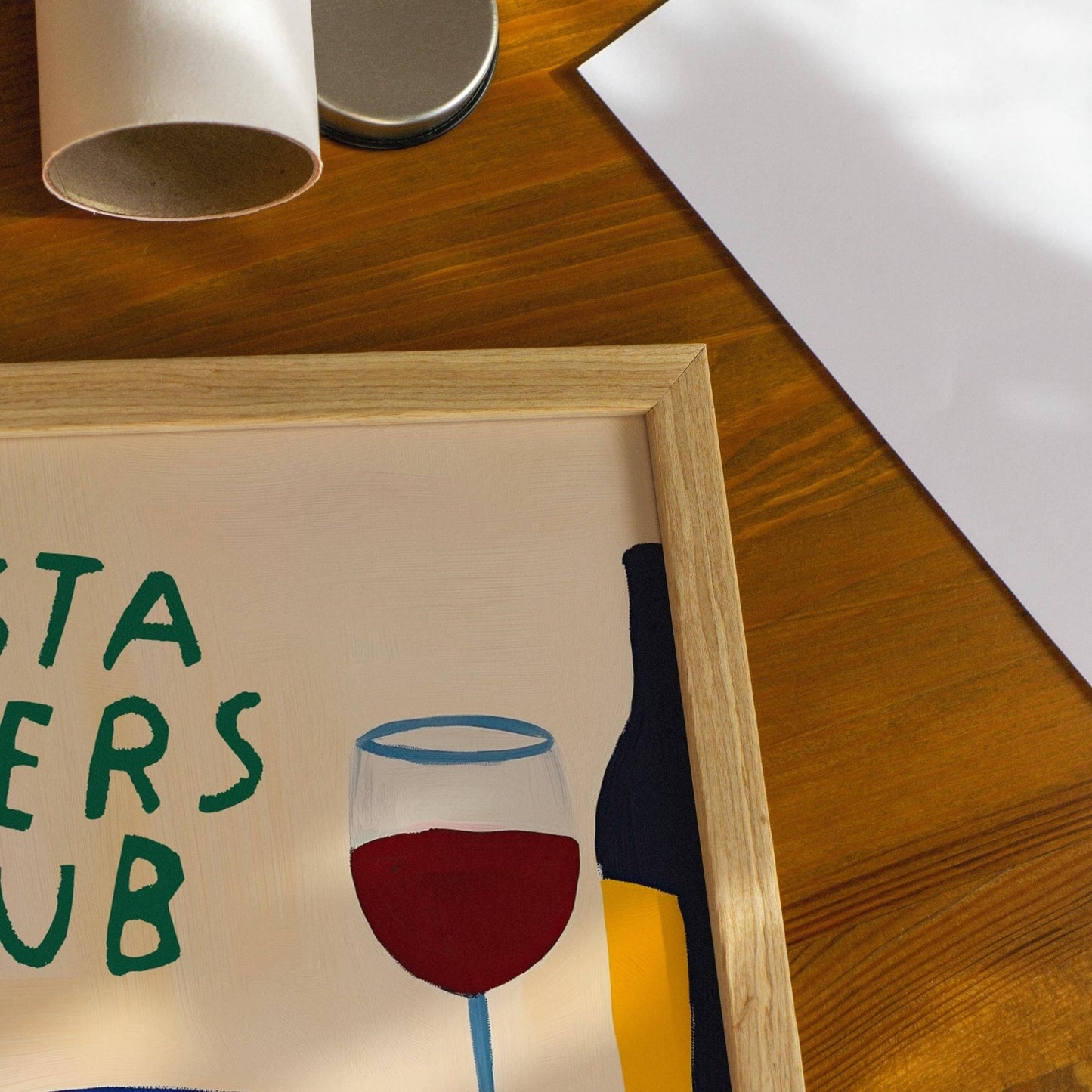 Pasta Lovers Club Art Print - Alfresco Prints