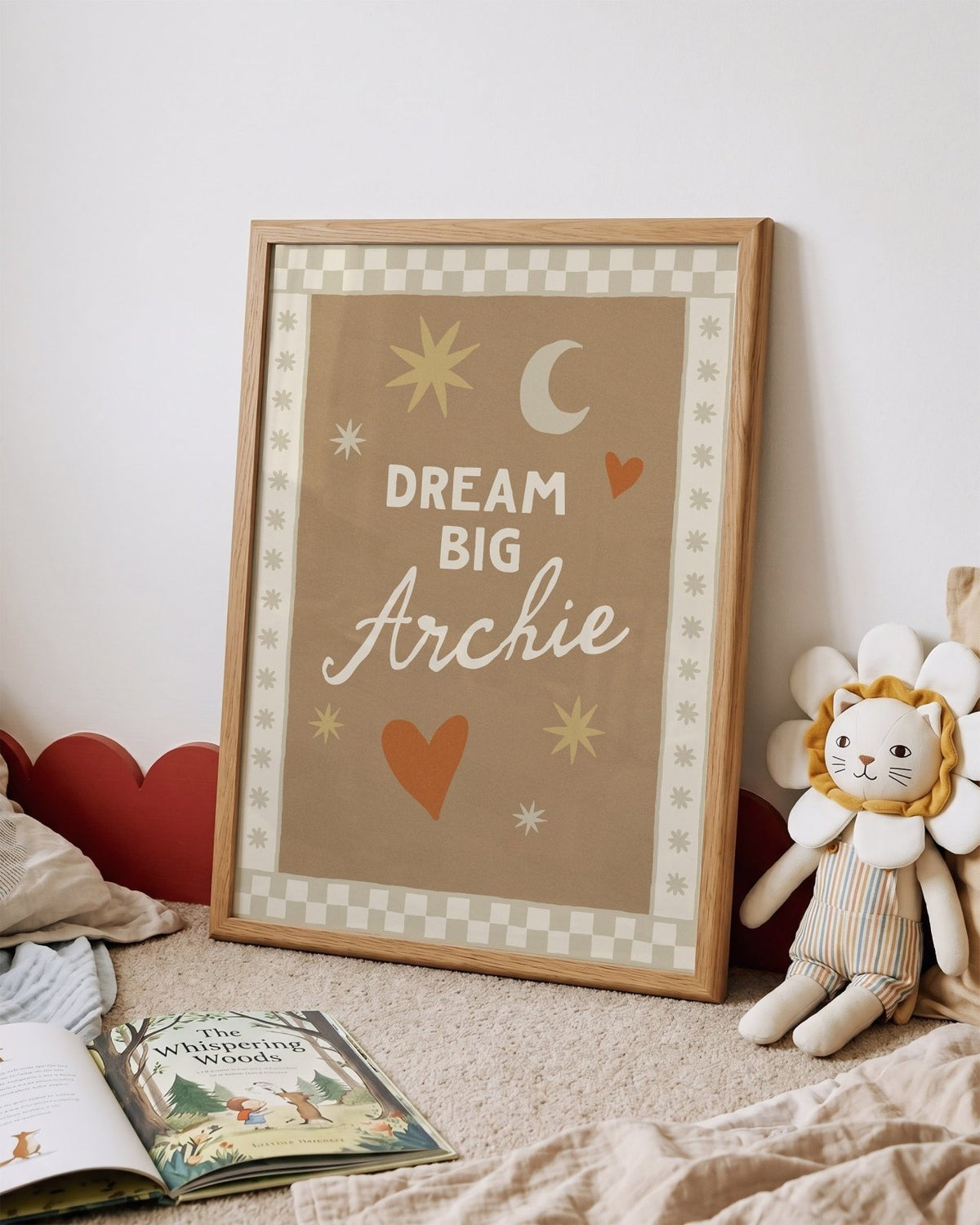 Personalised Name Nursery Wall Art - Alfresco Prints