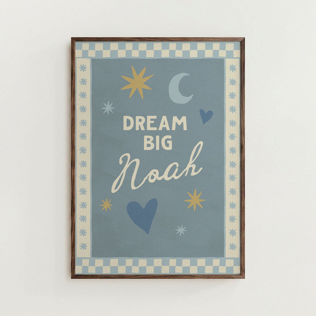 Personalised Name Nursery Wall Art - Alfresco Prints