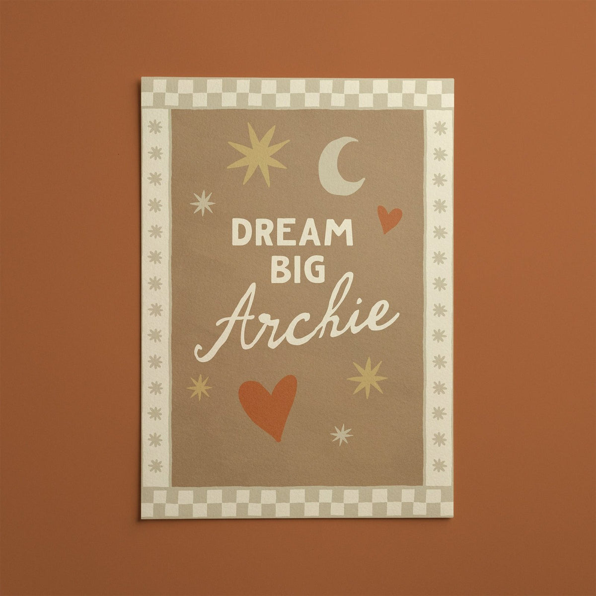 Personalised Name Nursery Wall Art - Alfresco Prints