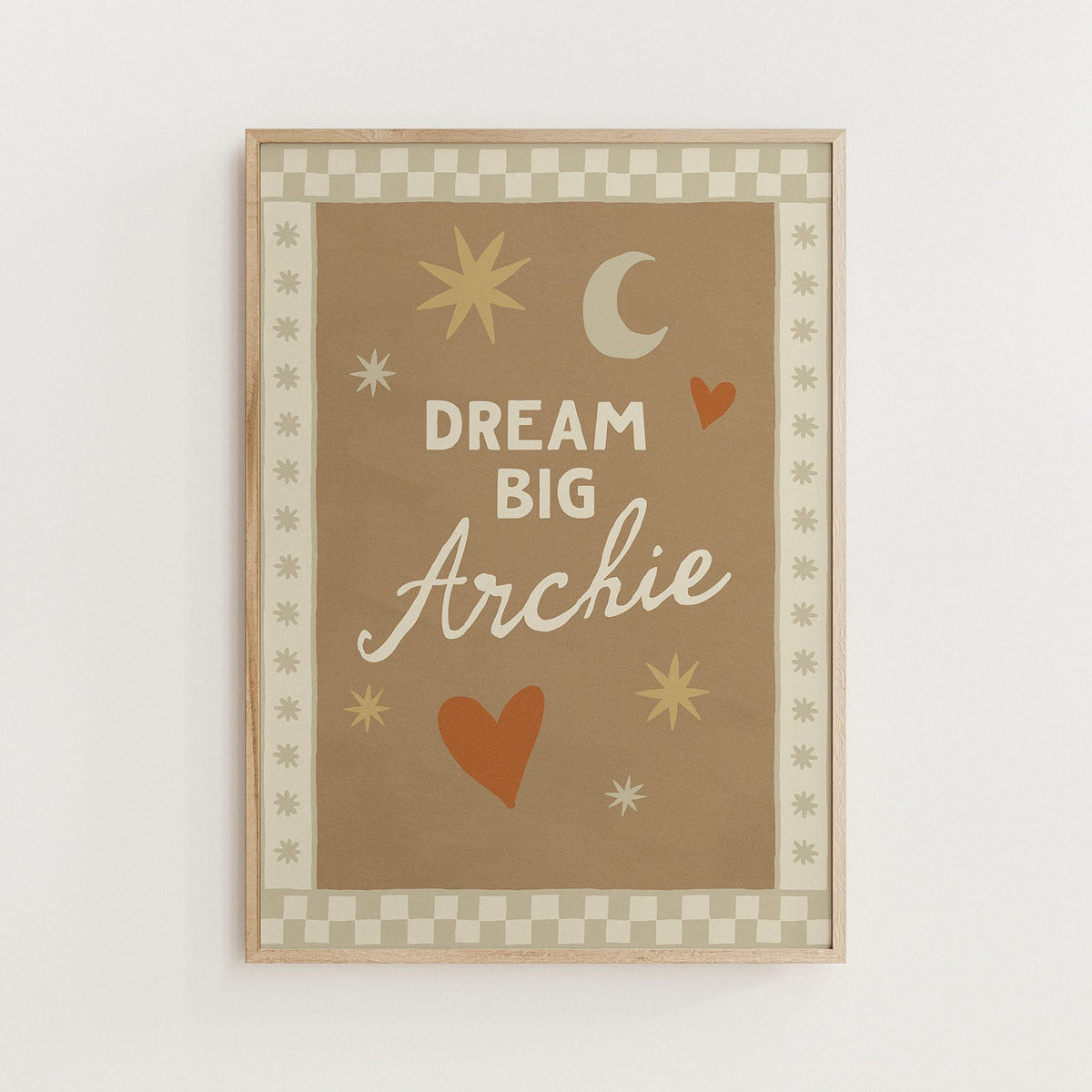 Personalised Name Nursery Wall Art - Alfresco Prints