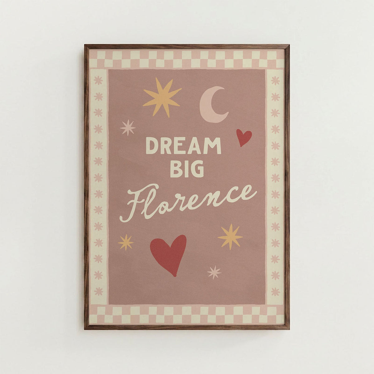 Personalised Name Nursery Wall Art - Alfresco Prints