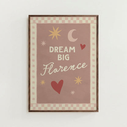 Personalised Name Nursery Wall Art - Alfresco Prints