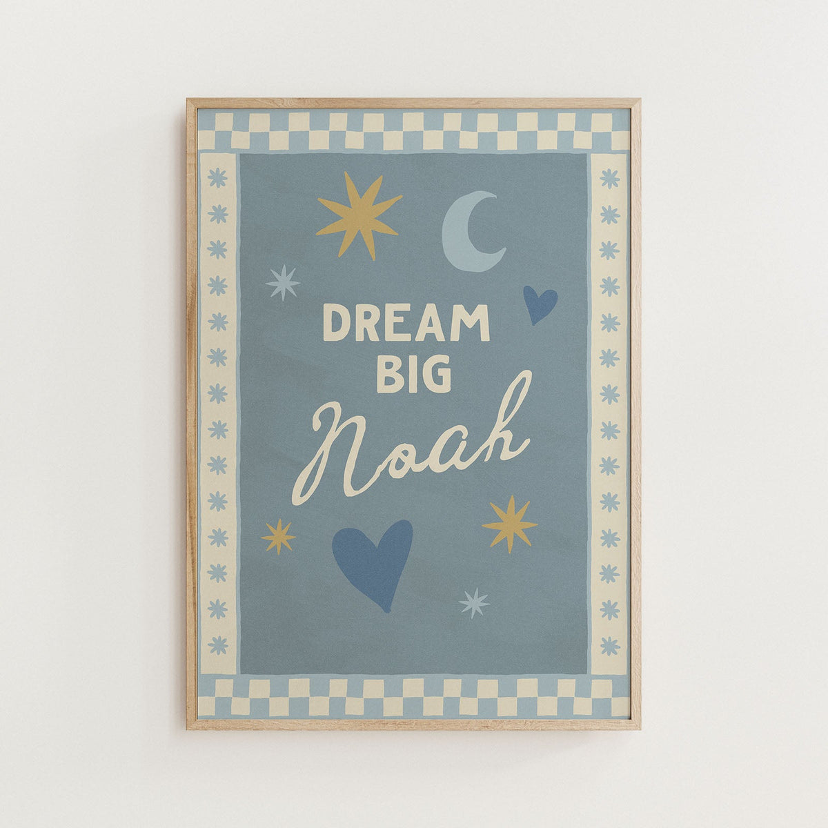 Personalised Name Nursery Wall Art - Alfresco Prints