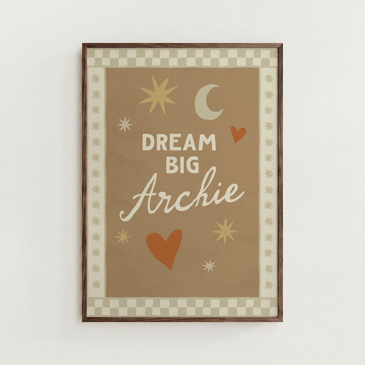 Personalised Name Nursery Wall Art - Alfresco Prints