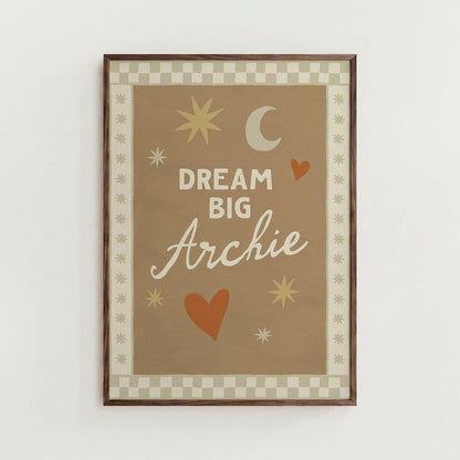 Personalised Name Nursery Wall Art - Alfresco Prints