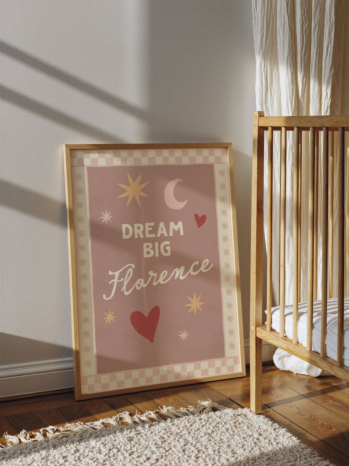 Personalised Name Nursery Wall Art - Alfresco Prints